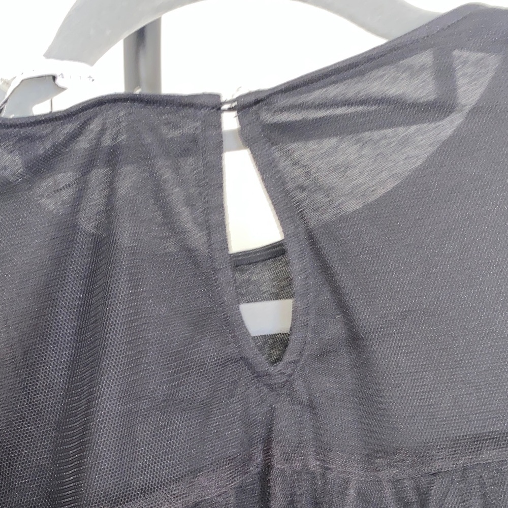 English Factory Black Ruffle Blouse - Picture 7 of 8